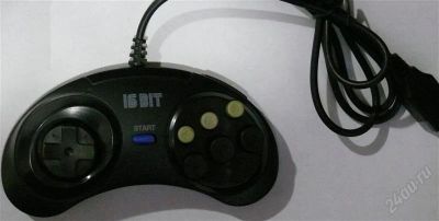 Лот: 2688421. Фото: 1. Сега джойстик Sega MegaDrive(Новый... Аксессуары для игровых приставок, консолей, геймпады