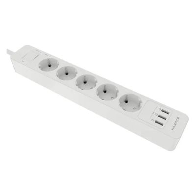 Лот: 25257242. Фото: 1. Удлинитель Harper UCH-550 White. Удлинители, тройники, сетевые фильтры
