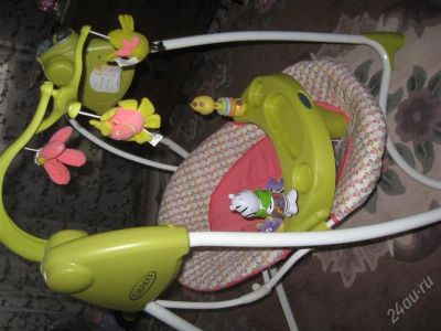 Лот: 1126446. Фото: 1. качель GRACO. Другое (детский транспорт)