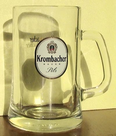 Лот: 9055095. Фото: 1. Кружка пиво Krombacher 0,5l -... Кружки, стаканы, бокалы