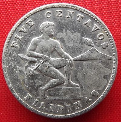 Лот: 4673367. Фото: 1. (№3542) 5 центов 1944 (Филиппины... Азия