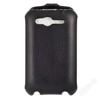 Лот: 2617362. Фото: 1. Чехол Книжка HTC Wildfire S Чёрный. Чехлы, бамперы