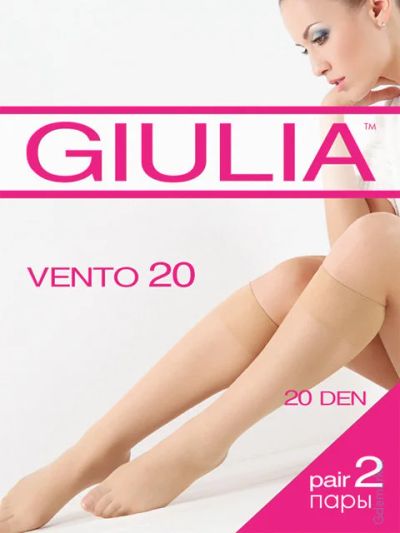 Лот: 8817729. Фото: 1. гольфы giulia vento 20 nero. Колготки, чулки