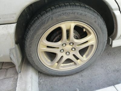 Лот: 15931118. Фото: 1. Колеса subaru 215х55х17. Шины на дисках