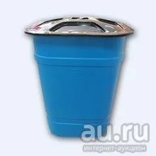 Лот: 13435355. Фото: 1. Бочка-бак 250л с крышкой, квадратный... Баки, ёмкости
