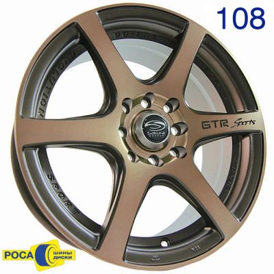 Лот: 4103314. Фото: 1. Диски новые Sakura Wheels 3717Z... Диски