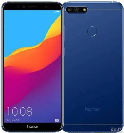 Лот: 13465916. Фото: 1. Honor 7A Pro Blue 16GB РосТест... Смартфоны