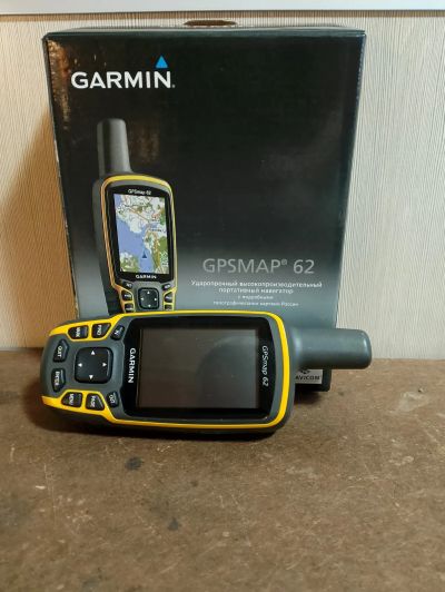 Лот: 21376791. Фото: 1. Навигатор Garmin gpsmap 62. GPS-навигаторы