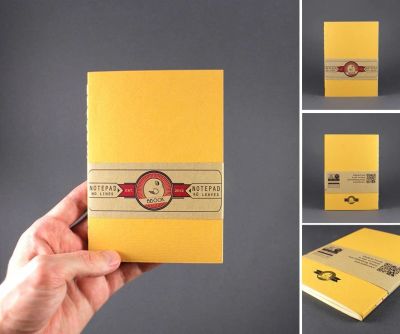 Лот: 5336253. Фото: 1. Bbook A6 (Желтый). Записные книжки, ежедневники, блокноты
