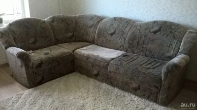 Лот: 8030378. Фото: 1. Диван угловой с креслом. Диваны