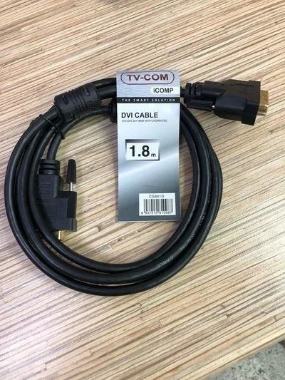 Лот: 18022392. Фото: 1. Кабель DVI-D / DVI-D 1.8 м (276552... Дата-кабели, переходники
