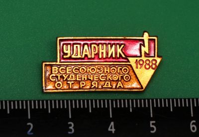 Лот: 12208418. Фото: 1. Нечастый значок: Ударник Всесоюзного... Сувенирные
