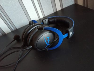 Лот: 17770591. Фото: 1. Наушники HyperX Cloud Blue для... Наушники, гарнитуры