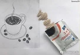 Лот: 18023323. Фото: 1. Растворимый кофе ARO 3 в 1 Strong... Чай, кофе, какао