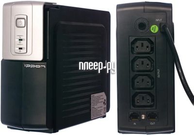Лот: 11546761. Фото: 1. IPPON Back Office 600. ИБП, аккумуляторы для ИБП