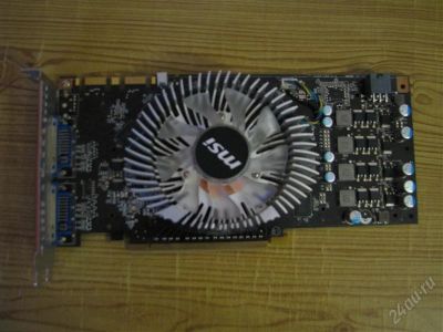 Лот: 1041960. Фото: 1. NVIDIA GeForce 250GTS MSI. Видеокарты