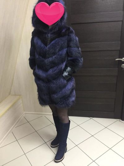 Лот: 10704685. Фото: 1. шуба женская енотовая. Верхняя одежда