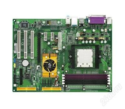 Лот: 743417. Фото: 1. Материнская плата EPoX EP-9NPA7I... Материнские платы