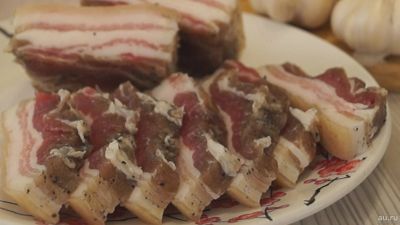 Лот: 15483141. Фото: 1. Сало солёное. Мясо, птица, яйцо