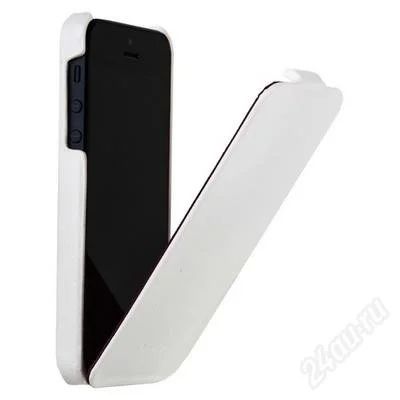 Лот: 2371586. Фото: 1. Чехол Fashion для iPhone 5 с откидным... Чехлы, бамперы