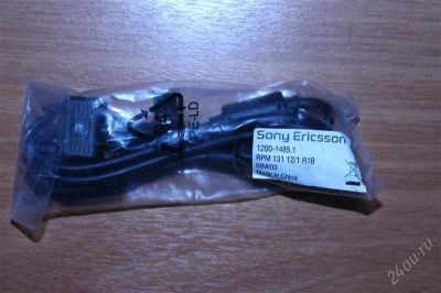 Лот: 2049692. Фото: 1. USB-кабель для SonyEricsson. Дата-кабели, переходники