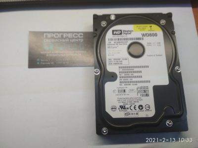 Лот: 17213753. Фото: 1. 3.5 IDE HDD 80GB Western Digital... Жёсткие диски (HDD)