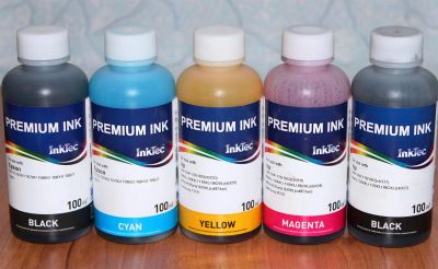 Лот: 3878618. Фото: 1. Чернила InkTec E0010-100MB, E0010-100MC... Картриджи, расходные материалы