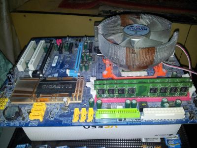 Лот: 4284863. Фото: 1. Материнская плата Gigabyte GA-M57SLI-S4... Материнские платы