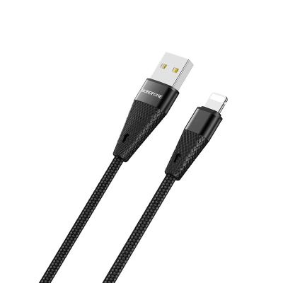 Лот: 18076705. Фото: 1. USB кабель iPhone Lightning Borofone... Дата-кабели, переходники