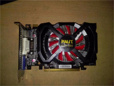 Лот: 9008775. Фото: 1. Видеокарта Palit GeForce GTX 560... Видеокарты