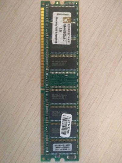 Лот: 14168960. Фото: 1. Оперативная память Kingston KVR400X64C3A... Оперативная память