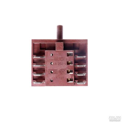 Лот: 17229453. Фото: 1. Переключатель конфорки 5 позиций... Запчасти для плит, варочных поверхностей, вытяжек