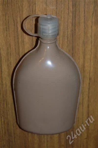 Лот: 593000. Фото: 1. Фляжка алюминиевая с крышкой. Другое (спортивные товары)
