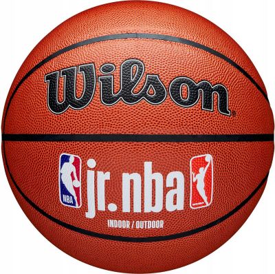 Лот: 22362264. Фото: 1. Мяч баскетбольный Wilson JR.NBA... Мячи, ракетки, шайбы, клюшки