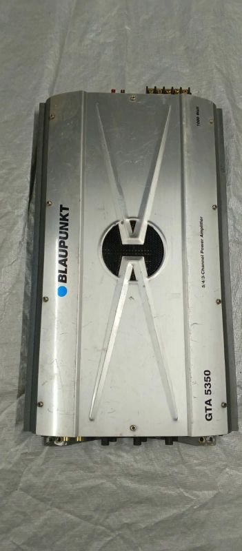 Лот: 8379545. Фото: 1. Blaupunkt GTA 5350 1кВт 5 каналов. Усилители