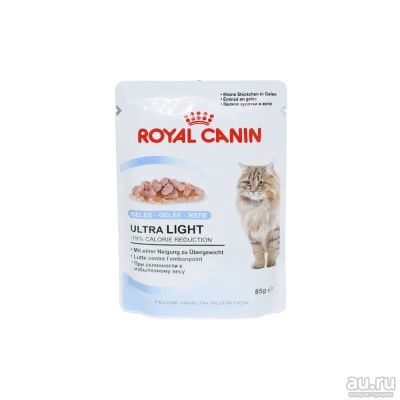 Лот: 10399430. Фото: 1. Корм Royal Canin Ultra Light Для... Корма