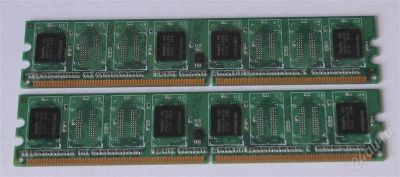 Лот: 2953132. Фото: 1. Hynix 2x256mb PC2-5300. Оперативная память