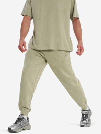 Лот: 25666011. Фото: 1. Брюки флисовые мужские PUMA Ess... Спортивные брюки, штаны