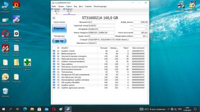Лот: 18118303. Фото: 1. HDD жесткий диск 160gb IDE Seagate... Жёсткие диски (HDD)