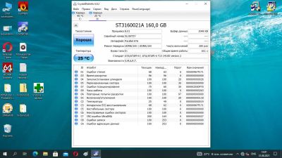 Лот: 18118303. Фото: 1. HDD жесткий диск 160gb IDE Seagate... Жёсткие диски