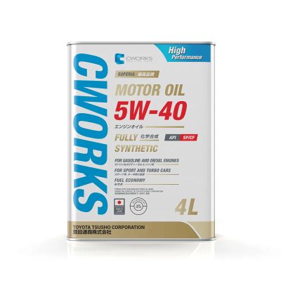 Лот: 20068202. Фото: 1. SUPERIA CWORKS OIL 5W40 SP/CF... Масла, жидкости