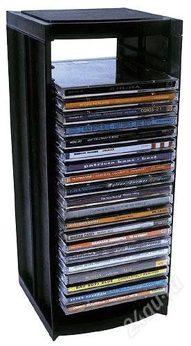 Лот: 1556899. Фото: 1. Подставка-стойка на 25 CD-дисков... Органайзеры для дисков, боксы