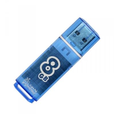 Лот: 11466634. Фото: 1. Флешка USB 2.0 8Gb Smart Buy Glossy... USB-флеш карты