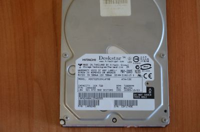 Лот: 13232869. Фото: 1. Жесткий диск 160 Gb IDE Hitachi... Жёсткие диски