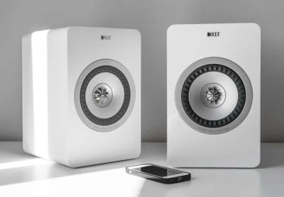 Лот: 4596748. Фото: 1. Беспроводная аудиосистема KEF... Активные акустические системы