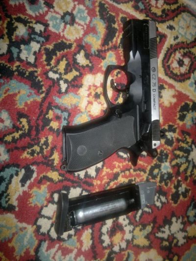 Лот: 6889596. Фото: 1. ASG CZ 75 D Compact Пневматический... Пневматическое оружие
