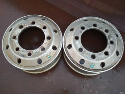 Лот: 18084662. Фото: 1. Алюминиевые диски 19.5х6.75, Япония. Диски
