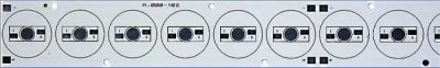 Лот: 23269312. Фото: 1. Плата 312x34-12E Emitter (12x... Светодиодная подсветка