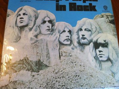 Лот: 866345. Фото: 1. DEEP PURPLE IN ROCK OBI JAPAN. Аудиозаписи