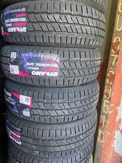 Лот: 23495573. Фото: 1. Зимняя резина 195/60 R-16 С... Шины